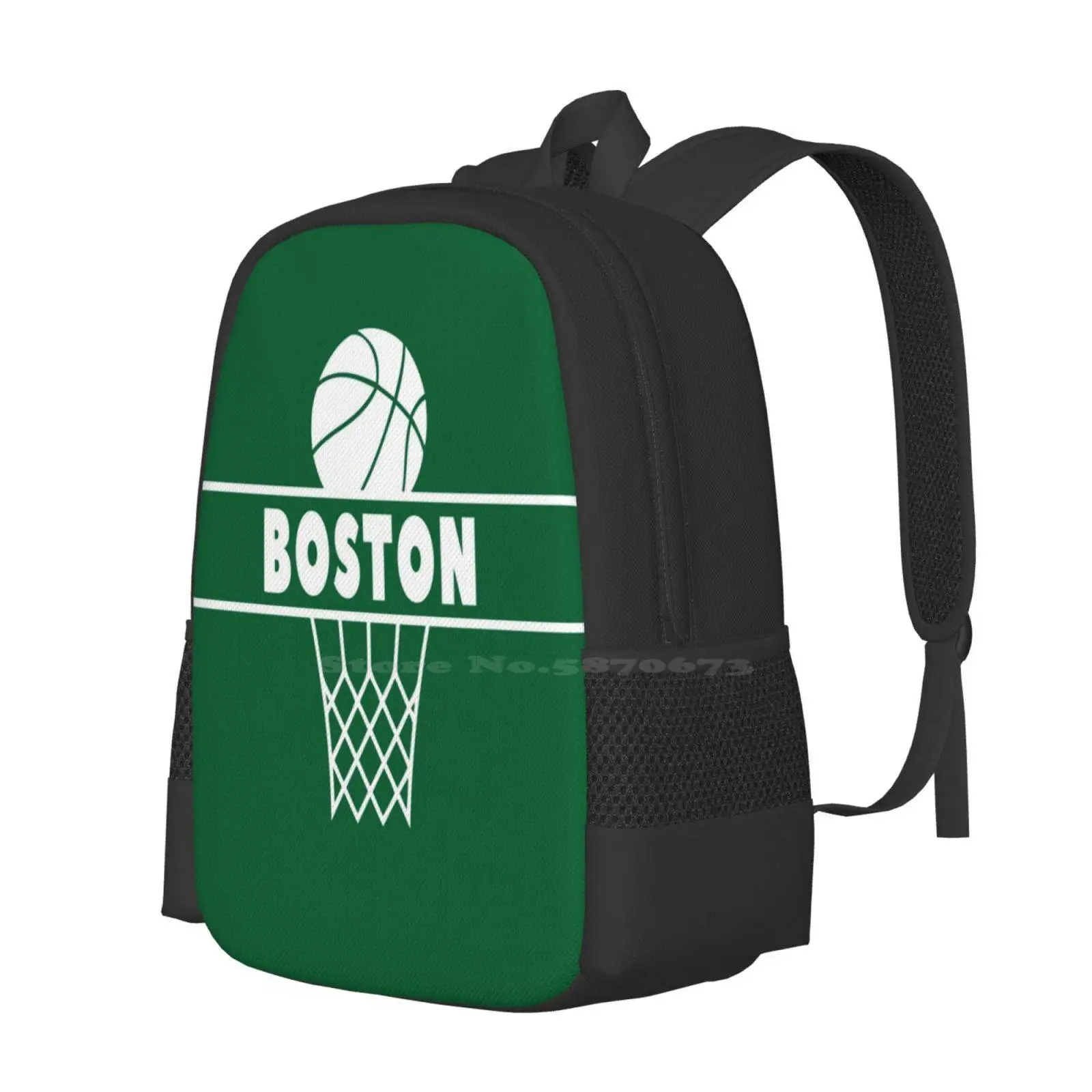 Boston Bag Backpack For Men Women Girls Teenage Isaiah Thomas Jaylen Brown Al Horford Boston Basketball