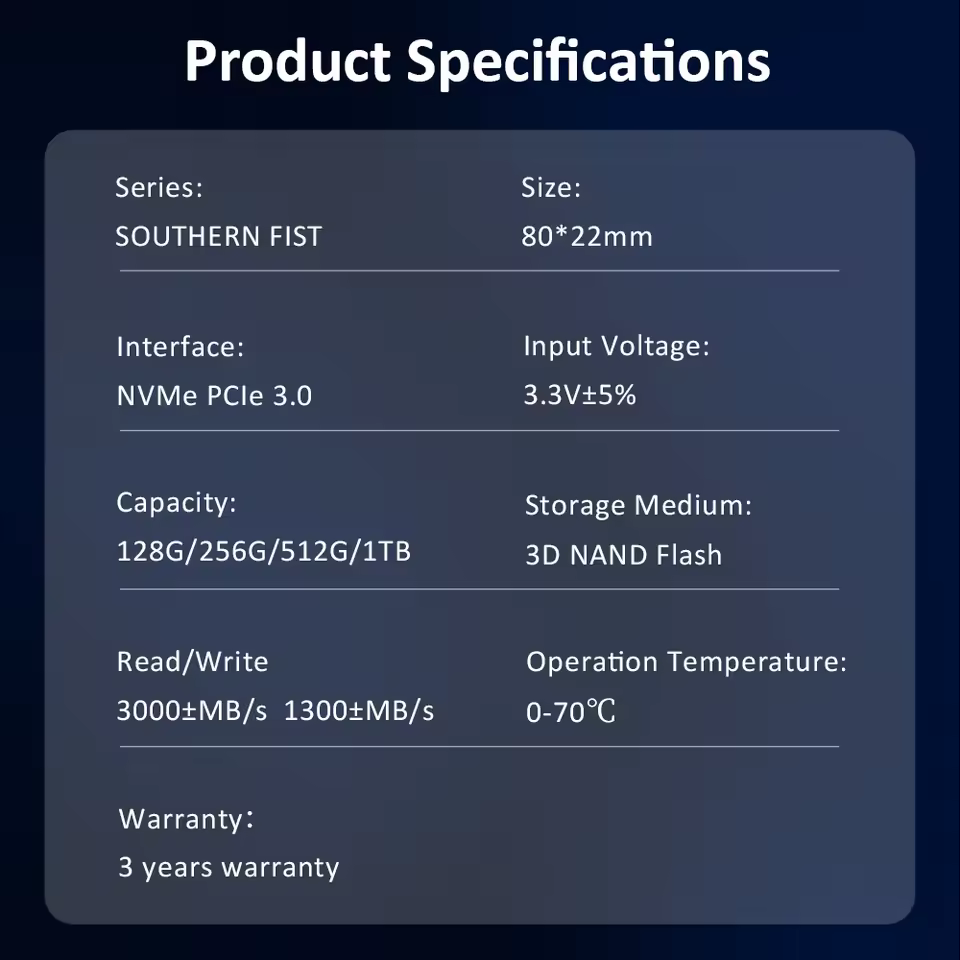 HUADISK SSD 제품 이미지