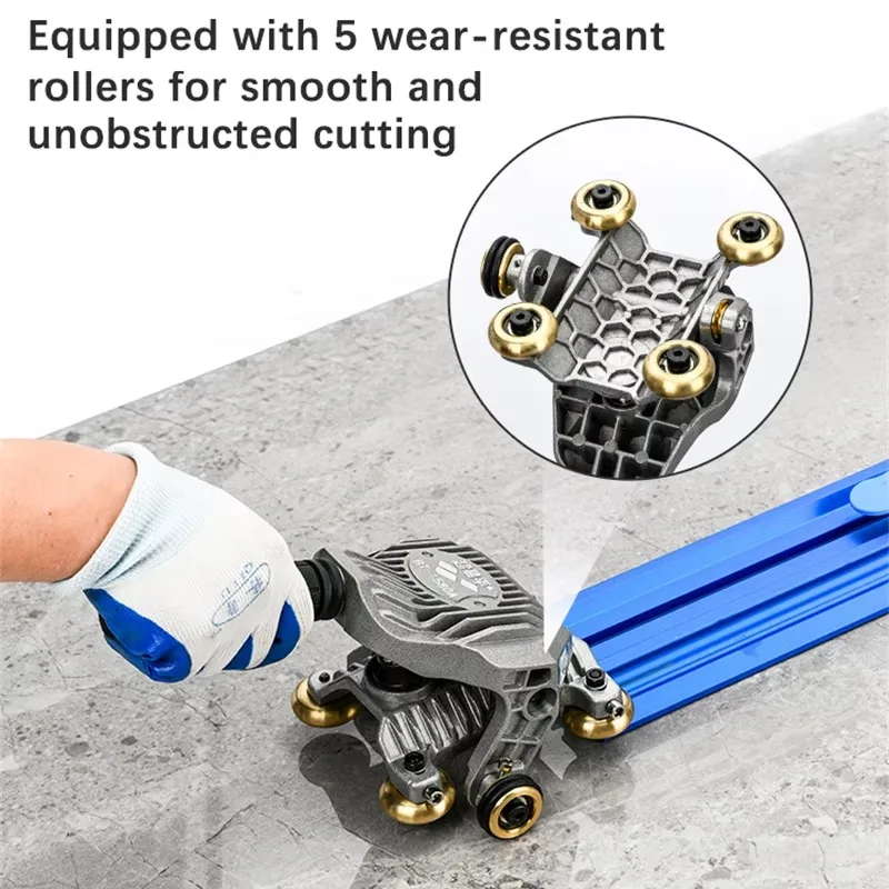 

2000mm Slim System Connectable Manual Tile Cutter for Large Format Tile Porcelain Ceramic Manual Tile Cutting