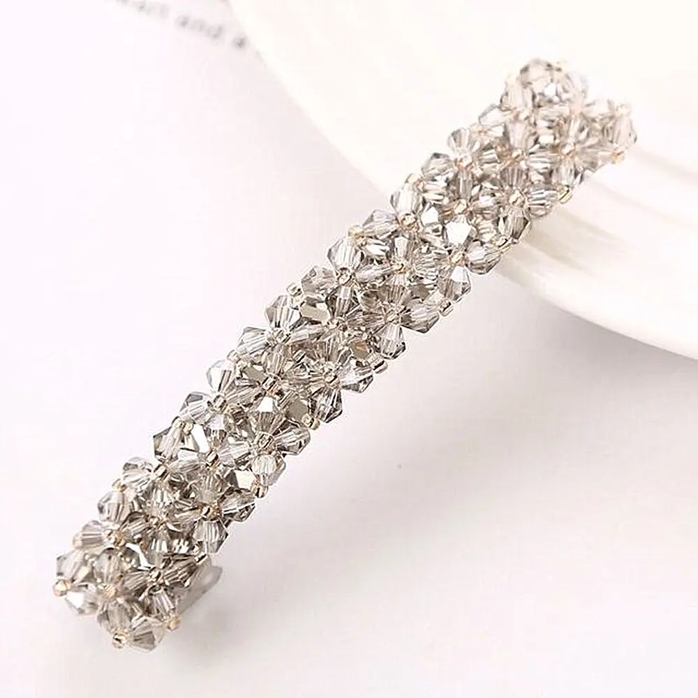 1PC Korean Headwear Diamond Hair Accessories Crystal Geometric Hairpins Hair Clips