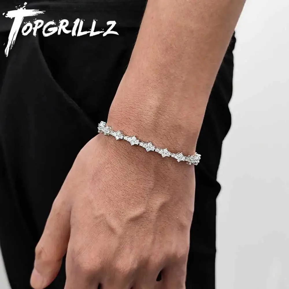 

TOPGRILLZ новые соты ожерелье классика 3 мм теннисная цепь хип-хоп, панк украшения Высокое качество колье ожерелье для подарка на годовщину