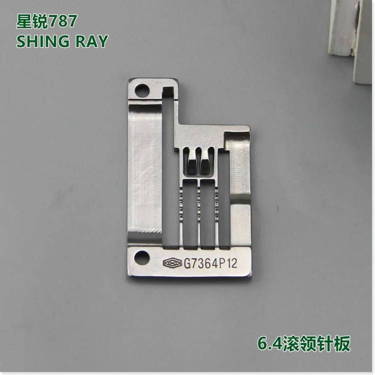 

Xingling 787 Xingrui Vg888 Трехигольная пятилинейная машина с плоским замком для маленьких рта 6,4 Игольная пластина с вращающимся воротником Игольная пластина