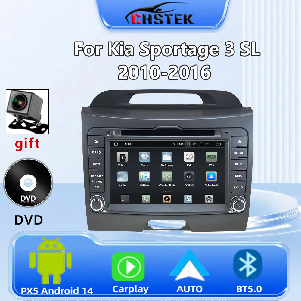Chstek Car Radio Dv…