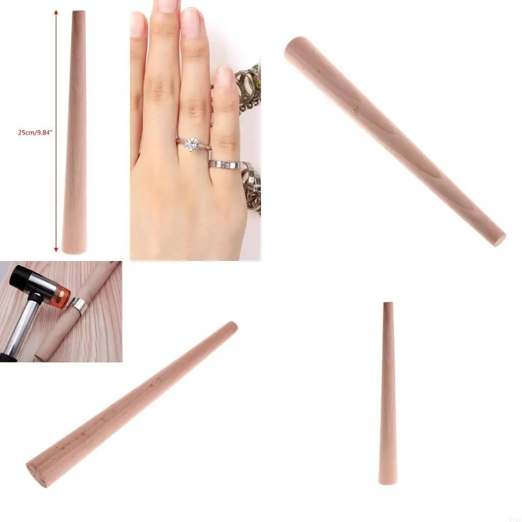 

Ring Mandrel Sizer Sizing Adjuster Repair Tool Jewelry Making Wooden Ring Sizers Mandrel Ring Gauge