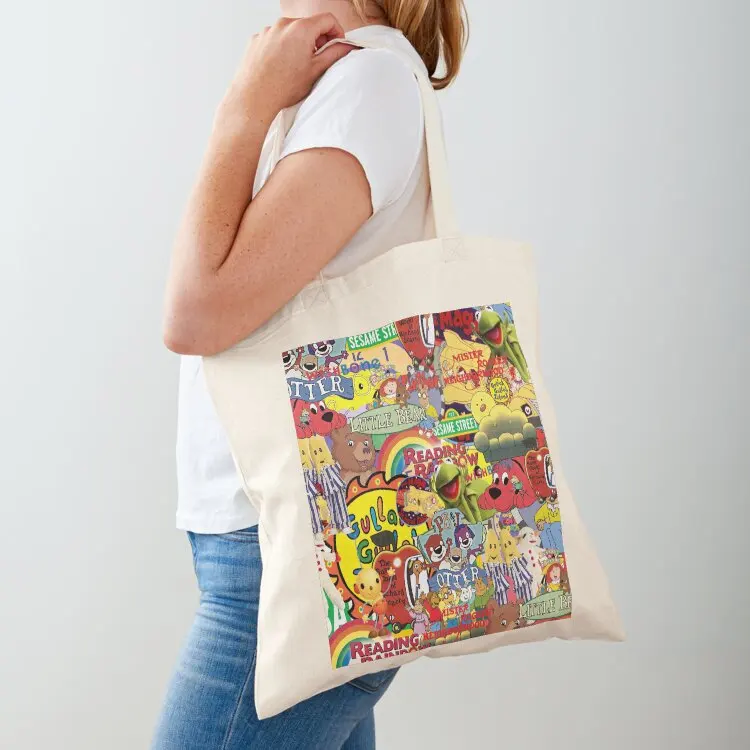 

Kids shows from our Childhood Tote Bag Candy bags Large bags for women Woman shopper bag canvas tote bags