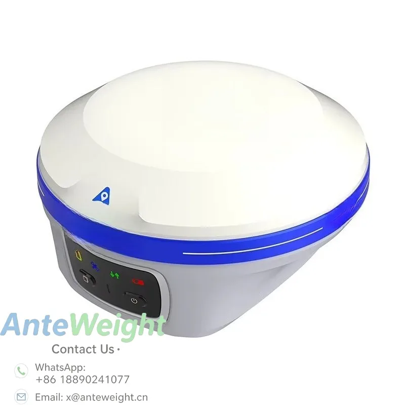 Heavy-Duty GNSS RTK Survey Receiver for Land Surveying, Outdoor GNSS Positioning Equipment for Field Mapping