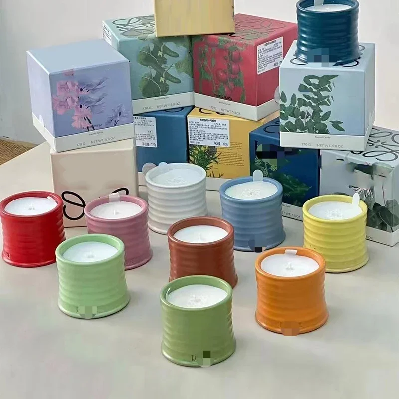 610g Large size Aromatherapy Candle Honeysuckle Tomato Gift Box Home Fragrance Valentine's Day Gift Companion Gift