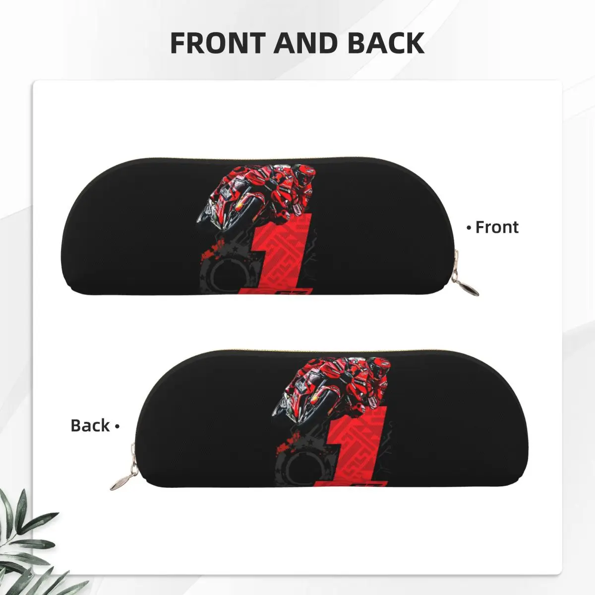 프란체스코 바르가야 넘버 1 모토GP 필통, 연필 파우치, 문구류 수납, 펜 박스, 필통, 남아 여아 선물용