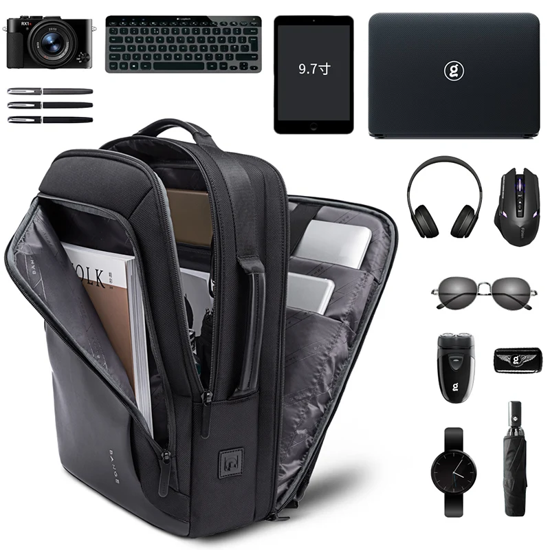 Brand Design Laptop Backpack Men Waterproof School Backpacks USB Charging Men Business Travel Bag Backpack New