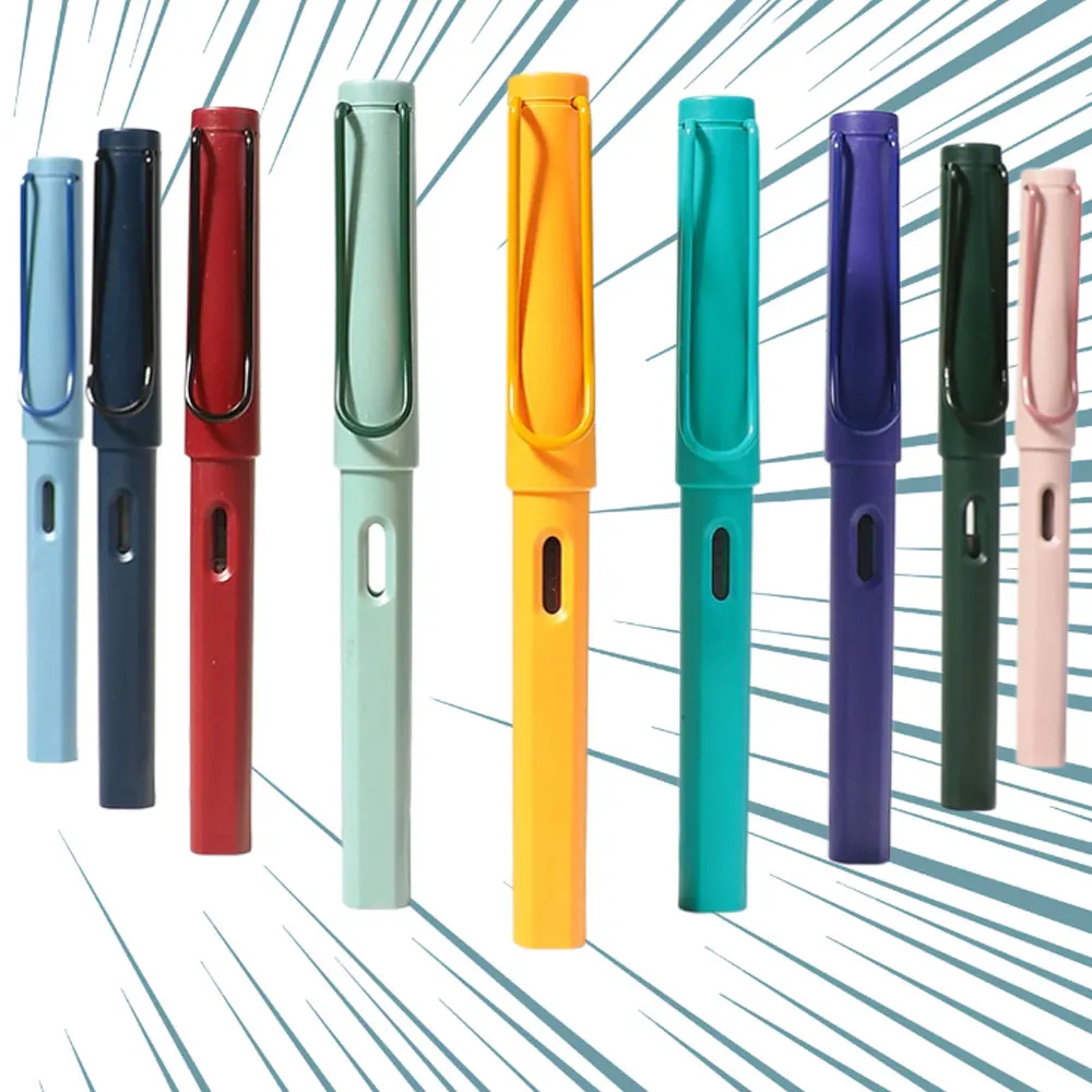 

Morandi Retro Fountain Pen EF/F/0.38mm 3Pcs/set Writing Fountain Pen - High Quality Low Price Plastic Pens 2025 New Arrival