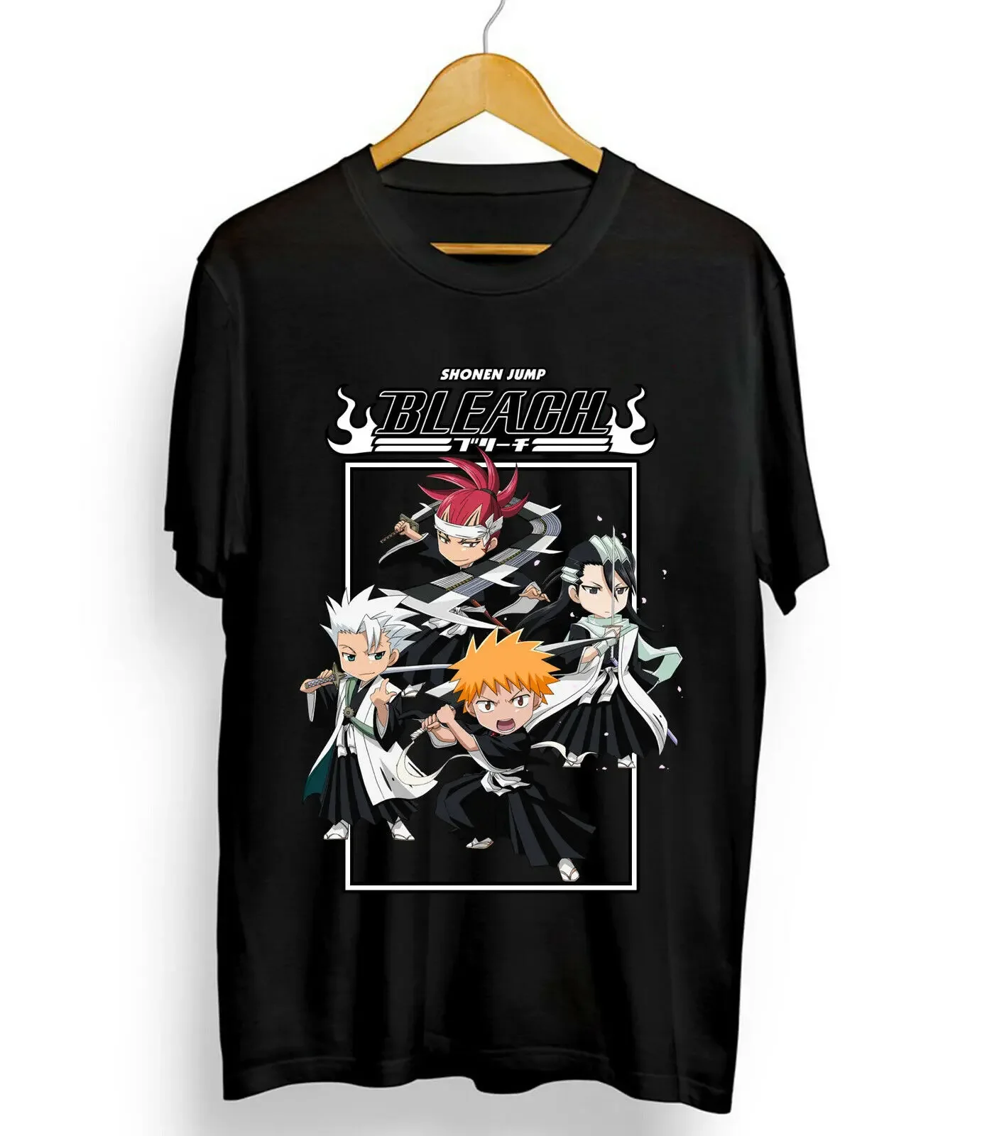 

Anime Bleach Ichigo Kurosaki 2 colors Short-Sleeve New Unisex T-Shirt