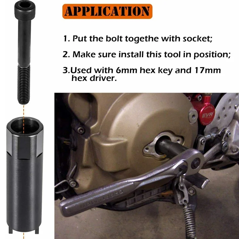 Ferramenta de torneamento do virabrequim, motor hipermotard, para todos os Ducati modernos de 1990 até o presente, 1098 1198 1199 1299 848, 88713.3824