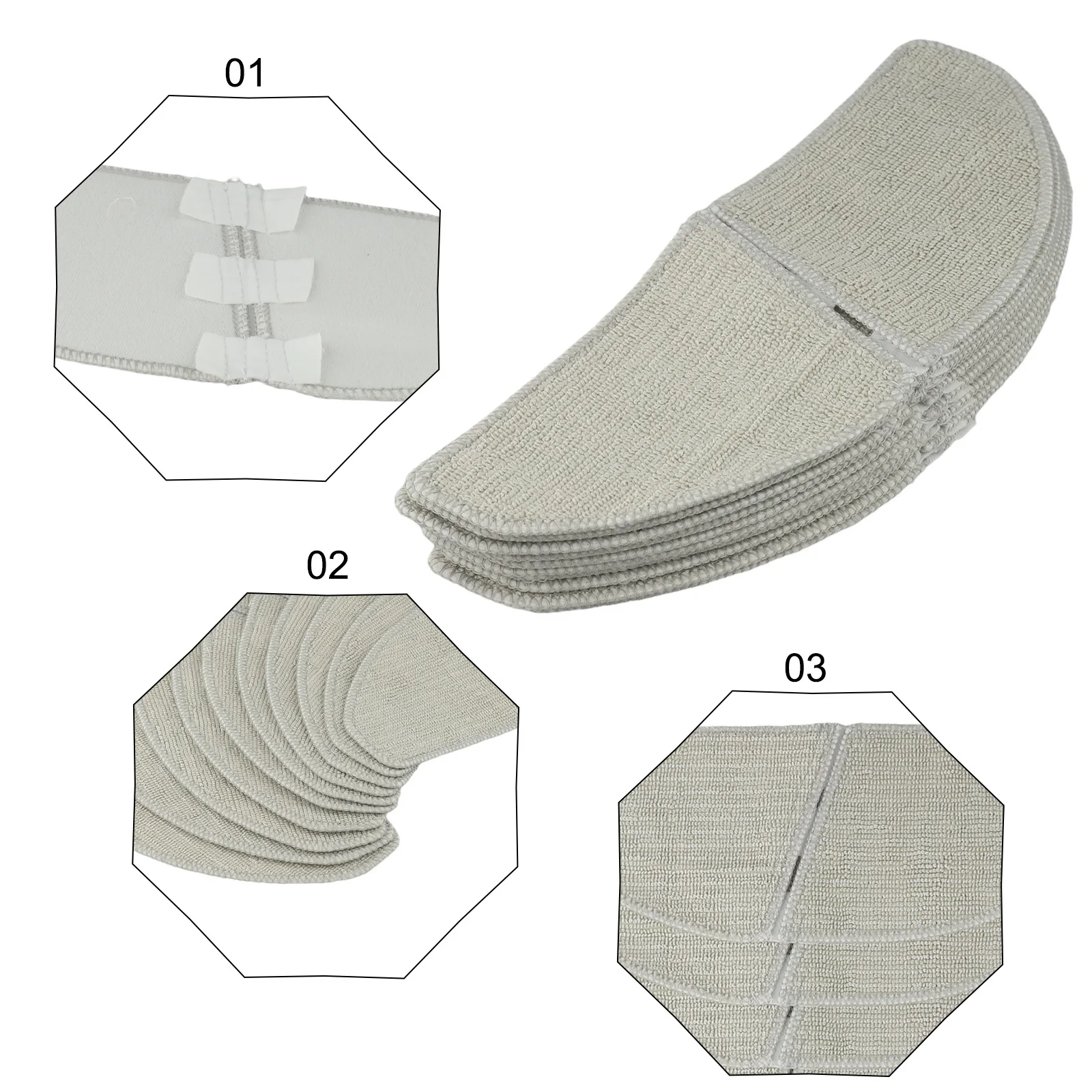 Cloth Cloths for Mop Pads Cloths Made From Microfiber Material Microfiber for Pro for m7 for Pro Max Reusable And Machine for