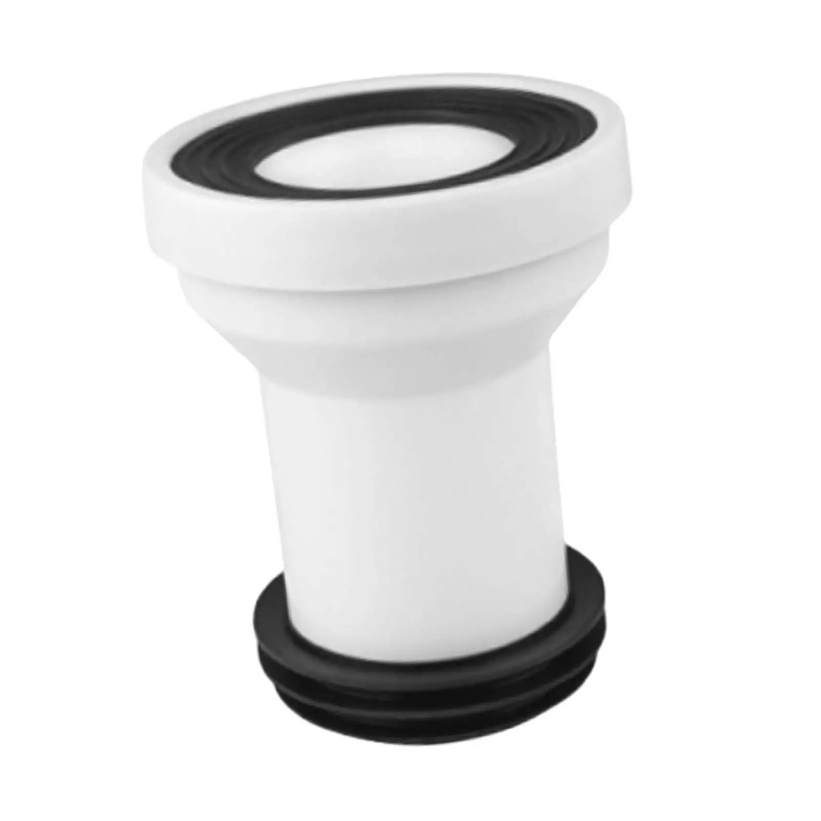 Full Flush Offset Toilet Flange with Straight Change Place Connector for Bathroom Renovation Installations