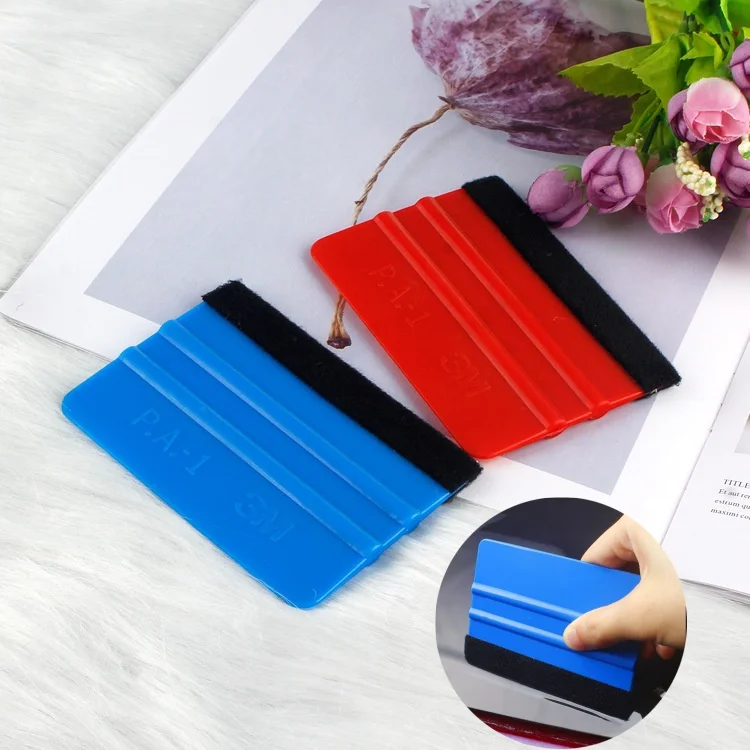 

Bubble Removal Tool Window Film Wrapping Tool Car Wrap Film Fleece Scraper 10-piece Pack Felt Edge Scraper Car Film Scraper