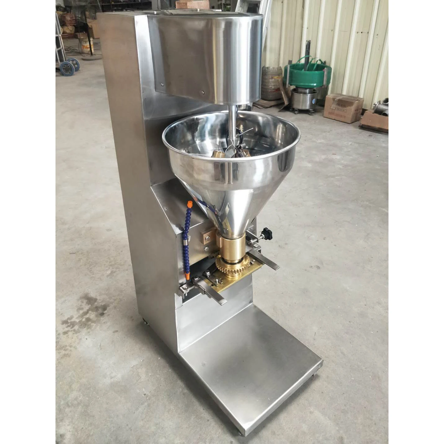 2025 آلة تشكيل كرات اللحم السمكية الجديدة مقاس 17-32 مم |   صانع الزلابية الأوتوماتيكي من الفولاذ المقاوم للصدأ للاستخدام التجاري والمنزلي