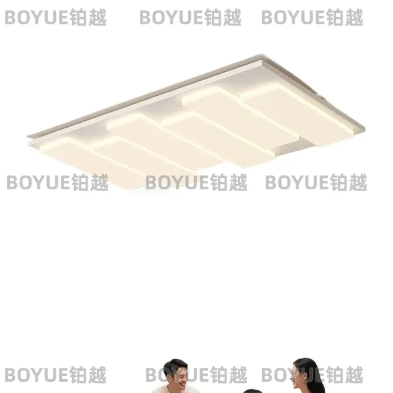 for French Cream Wind LED Ceiling Light Modern Minimalist Living Room Dining Room Personalized Creative Piano Key Bedroom