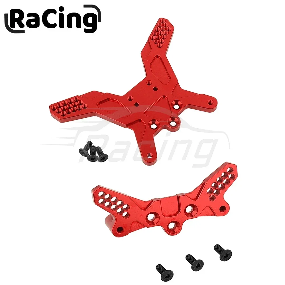 Metal Alloy Front Rear Shock Tower Damper Stay Mount for Tamiya TT02B TT-02B 1/10 RC Car Upgrade Parts Accessories