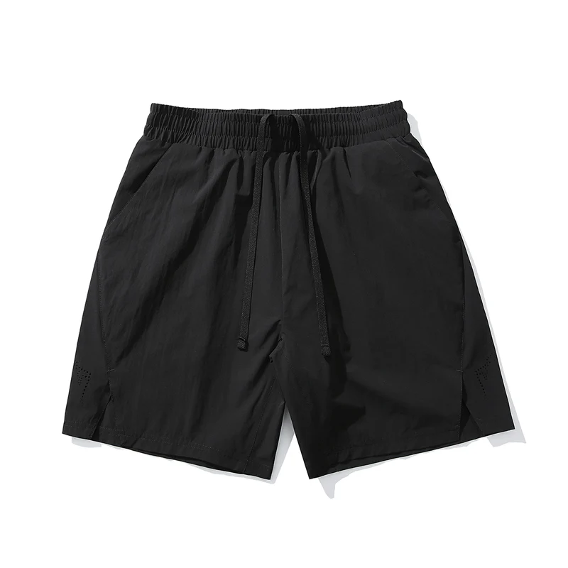Men's Outdoor Skateboarding Sports Casual Sweat Absorbing Quick Drying Three Part Shorts Summer Lightweight Breathable Shorts