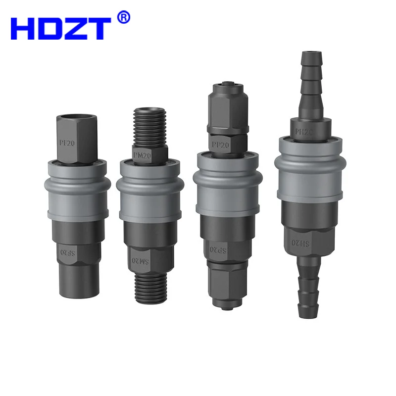 C Type Pneumatic Plastic Quick Coupler Air Hose Connector Quick Connect Fitting for Air Compressor PHSH PMSM PFSF PPSP