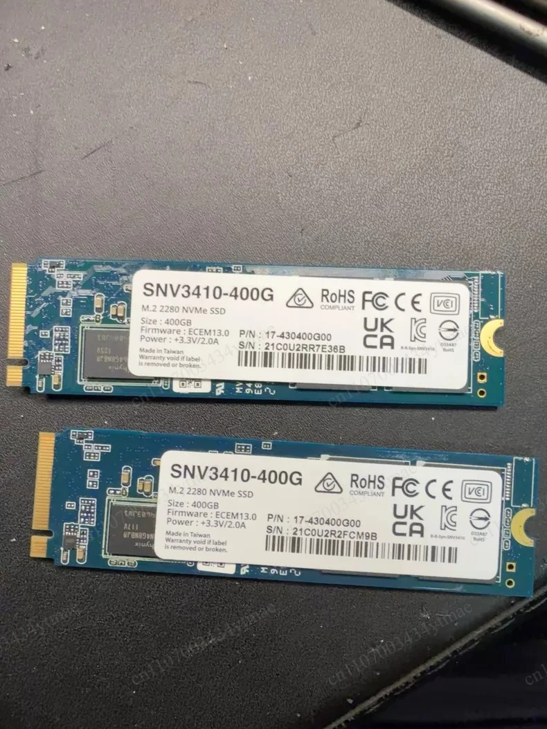 SNV3400-400G Enterprise M.2 2280 NVMe SSD High Speed Internal Solid State Drive