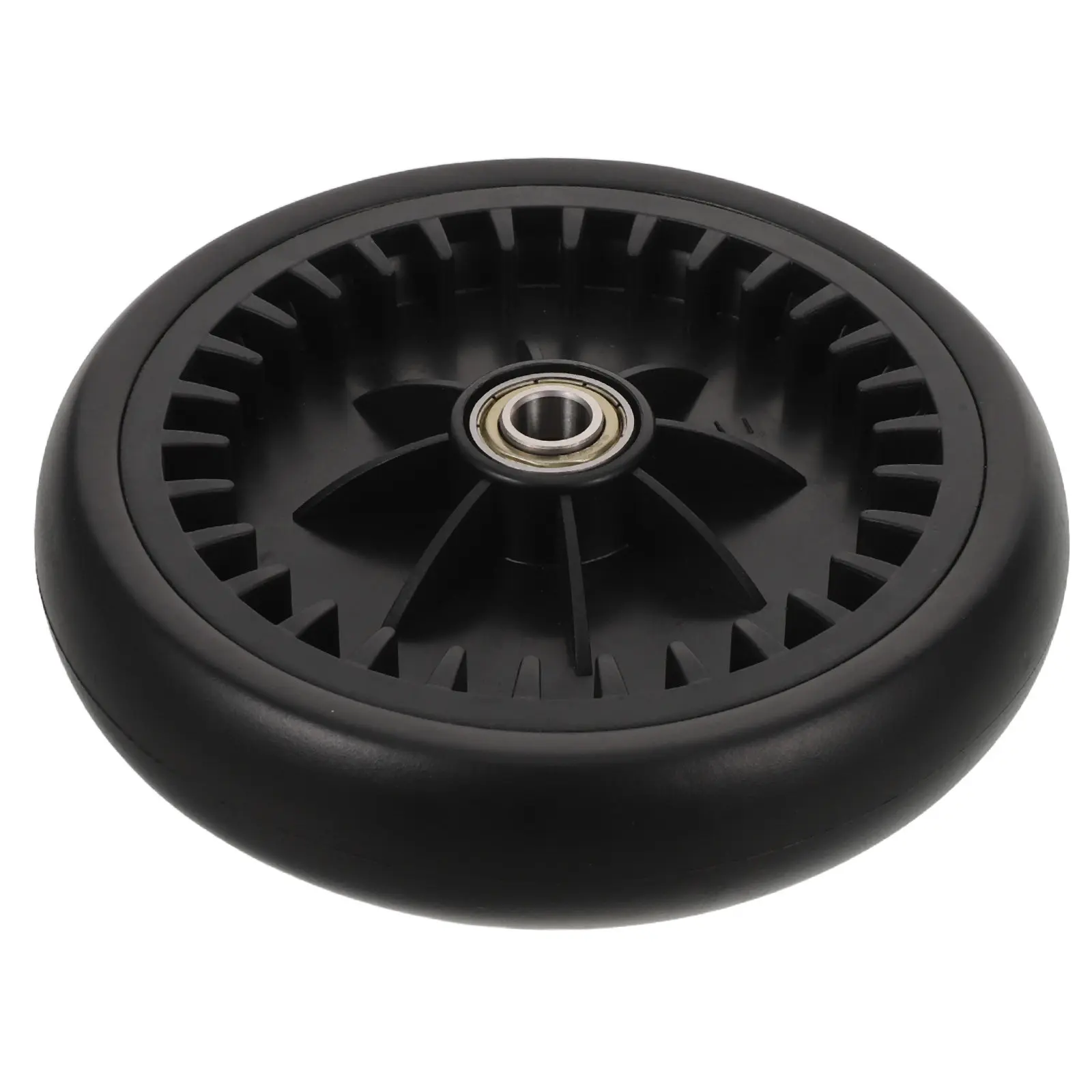 Baby Stroller Wheel Rubber Rear Wheel Replacement Shock Absorbing Quiet Pushchair Back Caster Pram Caster Compatible for Yoyo