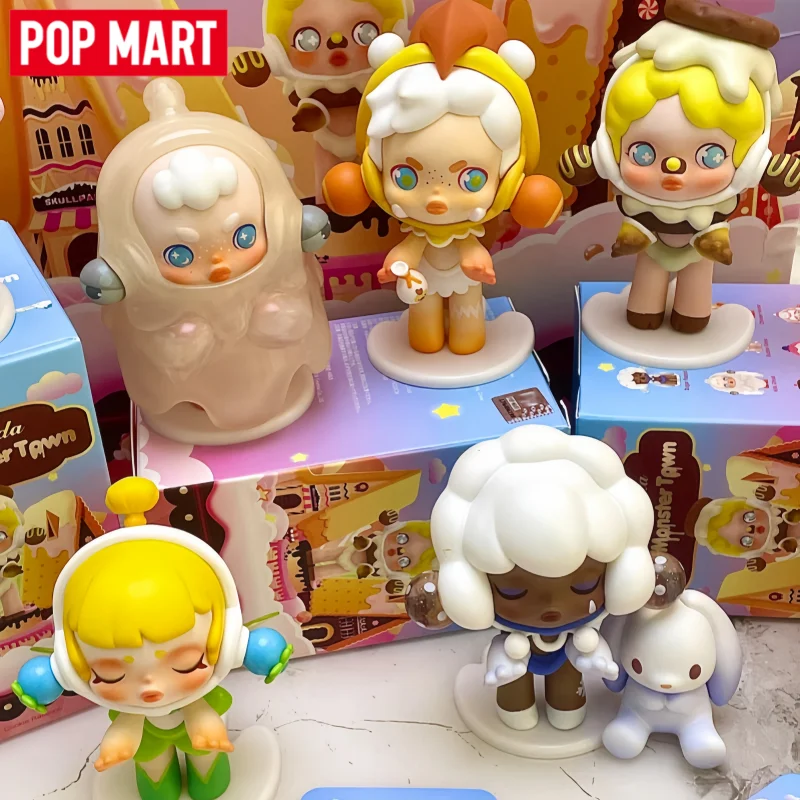 

POP MART SKULLPANDA Candy Monster Town Series Blind Box Collectible Figure Desktop Decoration Gift Anime Fans Birthday Gift