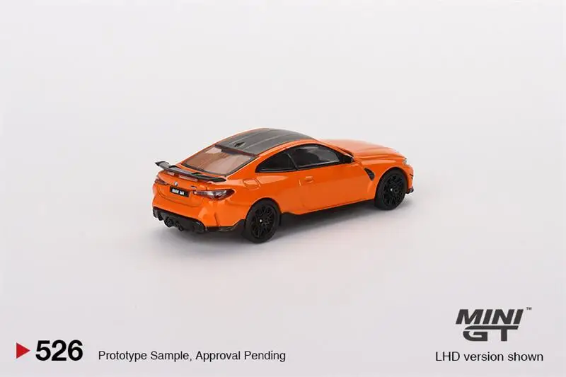 MINI GT 1:64 M4 M-Performance (G82) Fire Orange LHD Model Car