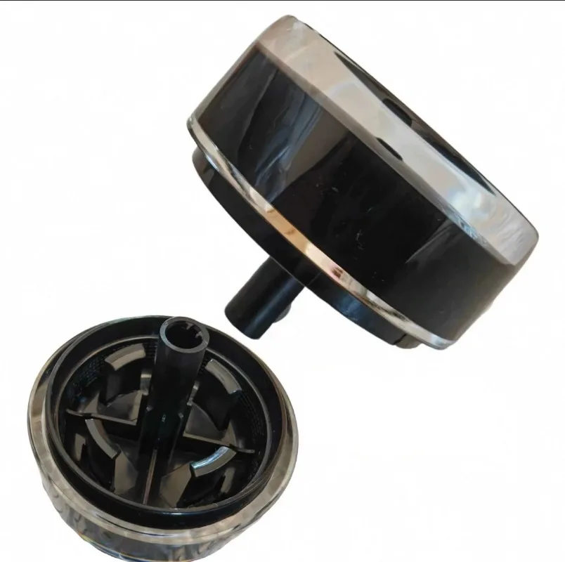Two Color Control Knob Black Transparent Laundry Drum Washing Drying Machine Function Select Button Spare Accessories