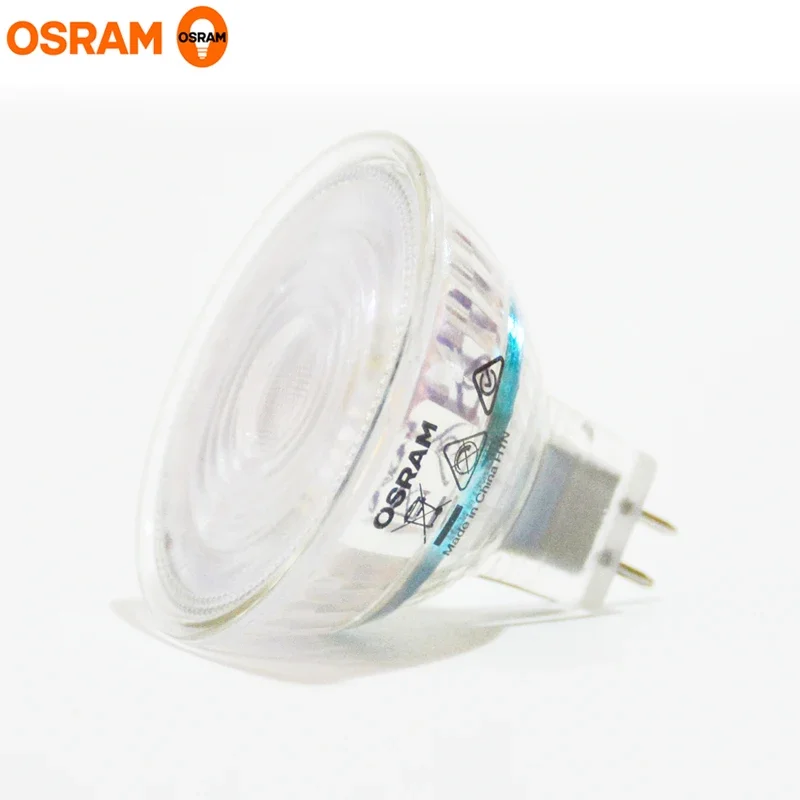 10 قطعة لأوسرام LED قيمة MR16 4.5 واط 12 فولت GU5.3 قاعدة 36 درجة 2700 كيلو دافئ أبيض الجهد المنخفض LED عاكس مصابيح ضوء غرفة المنزل