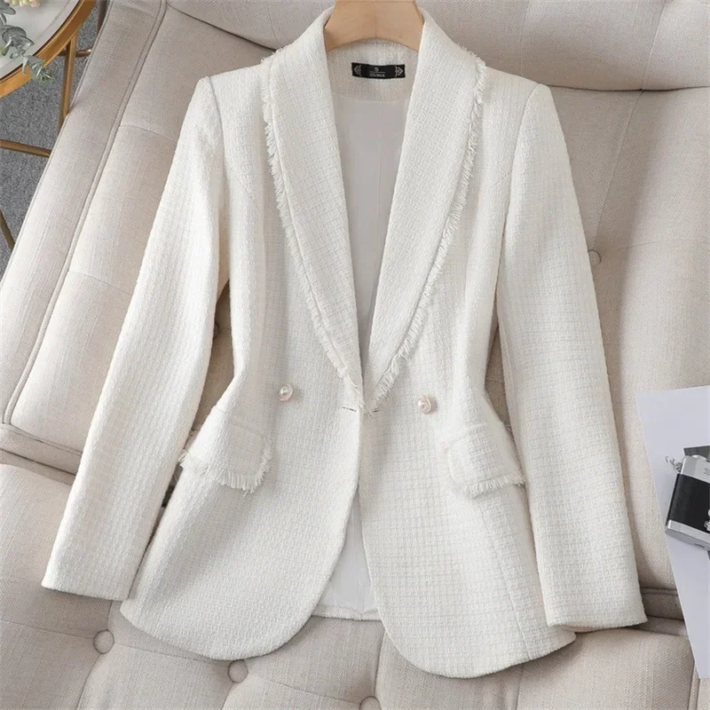 

Elegant Women Suits Blazer 1 Pieces Female Jacket Spring Office Lady Business Work Wear Fashion Girl Coat Prom Dress Outfit