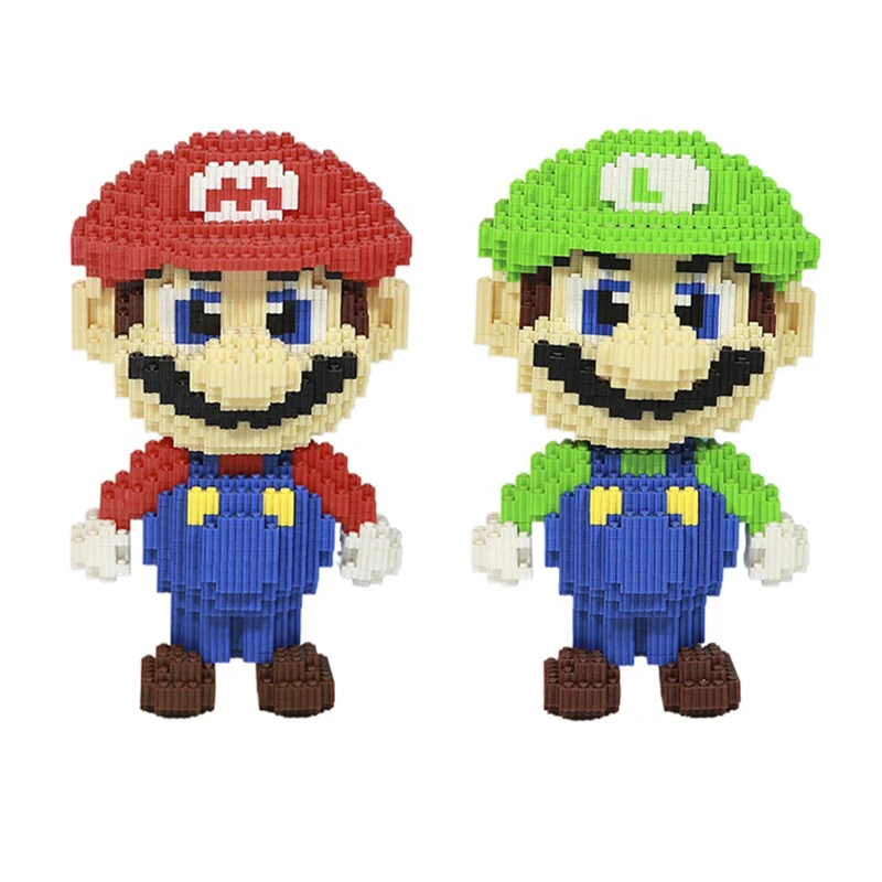 

2026 Huge Super Brother Cartoon Building Block Toys Children's Assembled Toys Christmas Gift