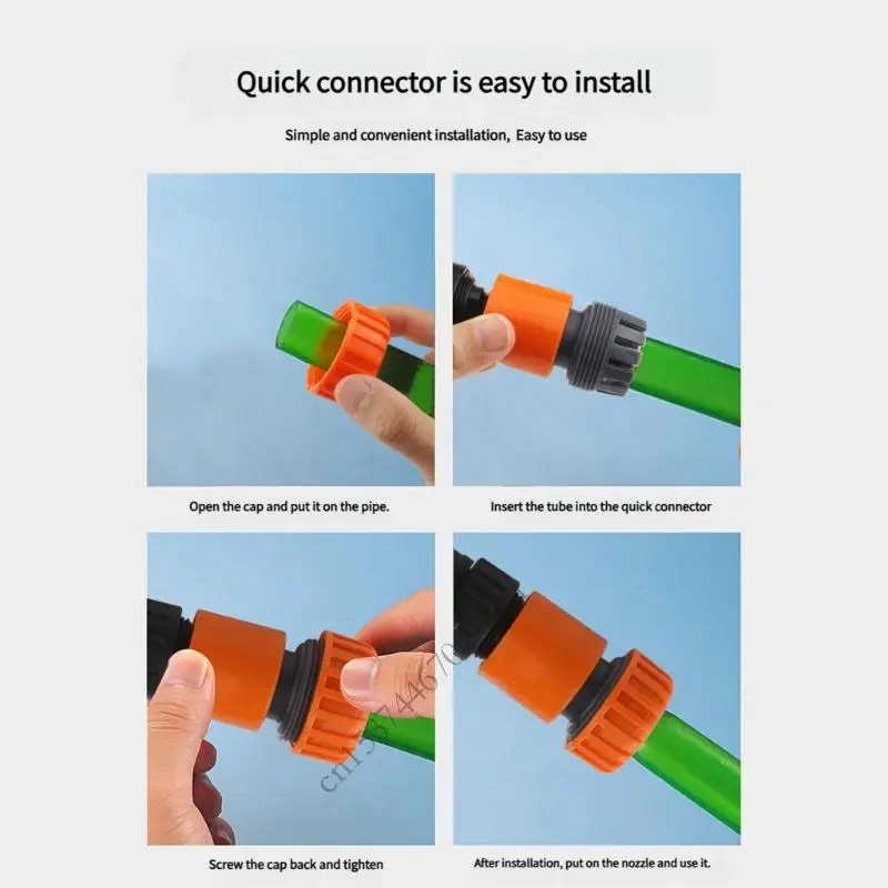 بخاخ لطيف للشتلات حتى توزيع المياه فوهة قابلة للتعديل لتوفير المياه تصميم أداة البستنة P9YB