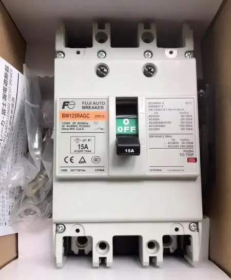 Molded case circuit breaker BW125RAGC 2P 15A