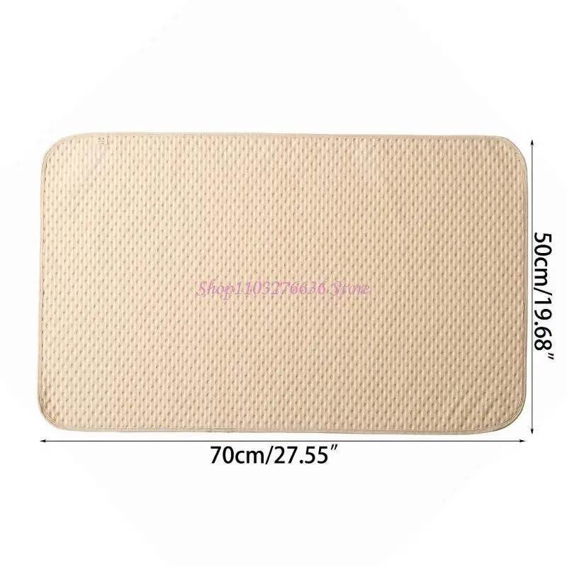 R6FD Talle changement couches pliant tapis literie bébé pavé à couches lavables