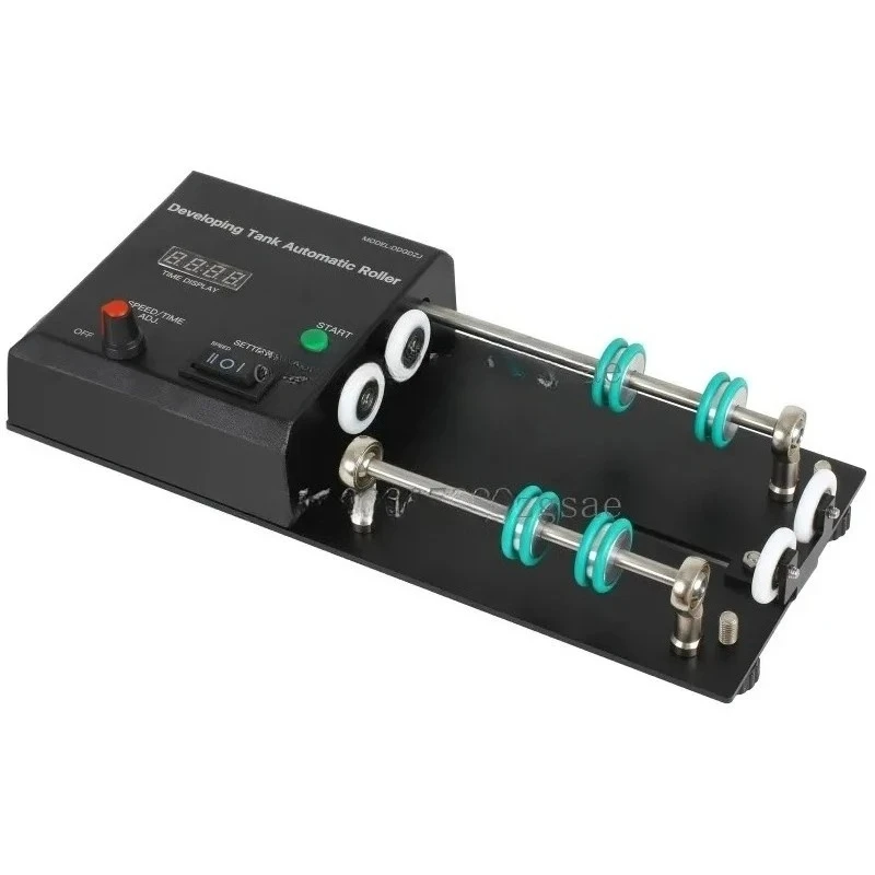 Film Development Tank Electric Rolling Stand Automatic Rinse Compatible with 1530/2520 Rinse Tank