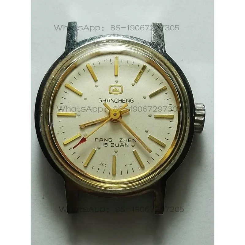 

«Настоящий мемориал Лаошань, механический заводной механизм, редкие часы для девочек, 25,5 мм, дат, 1 августа, 1988 г.