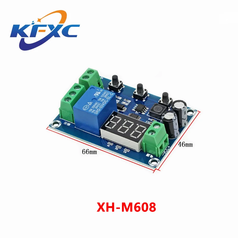 1PCS XH-M608 DC6-40V Battery Charging Module Meter Under Voltage Overvoltage Protection For Power Amplification Module