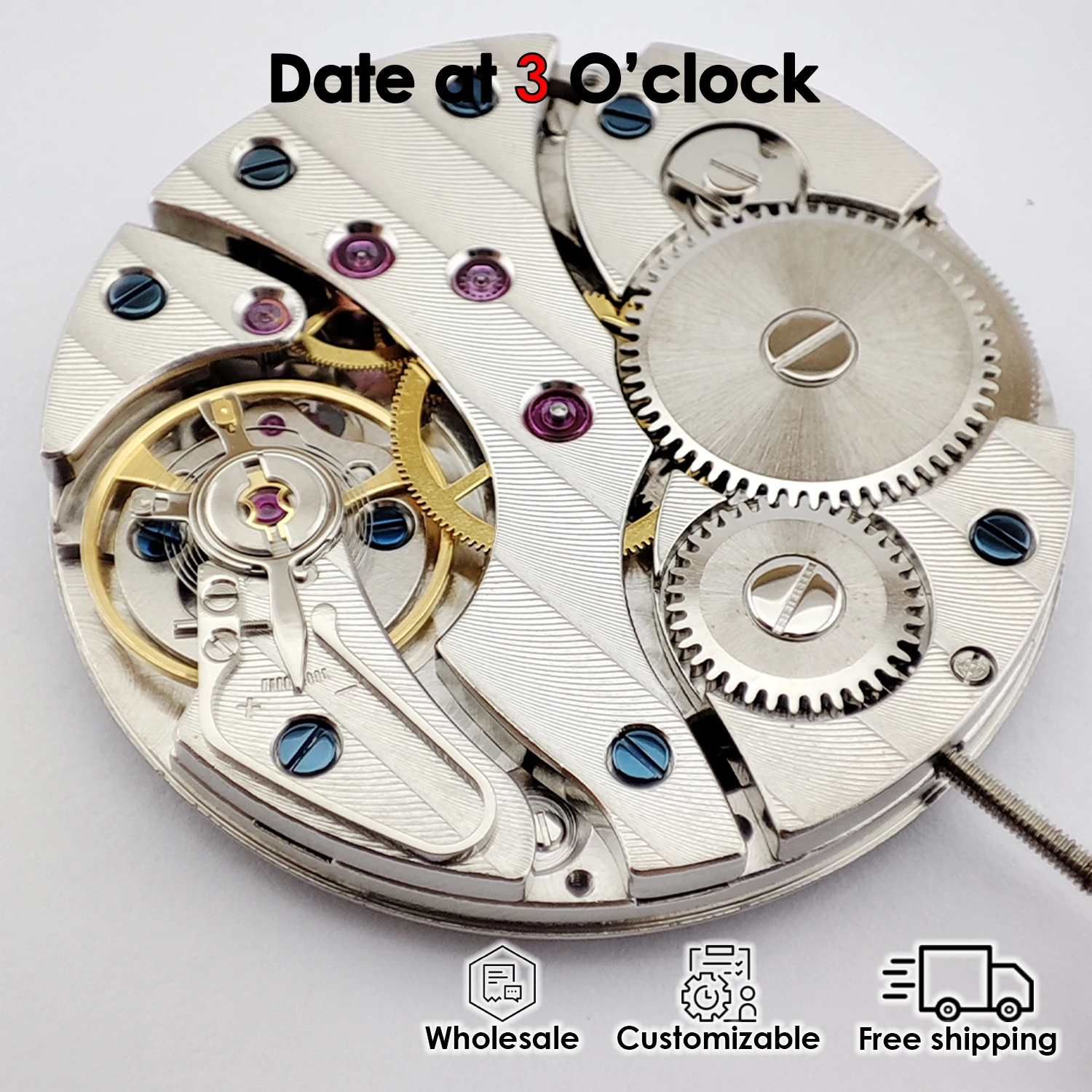 Movimento ST3601 Carica manuale Parti dell'orologio 29 gioielli Assemblaggio gratuito Accessorio di rimontaggio di alta qualità Intera vendita Cina Originale