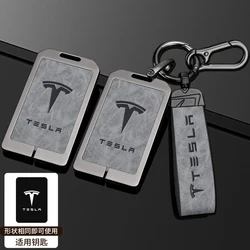 Zinc Alloy Car Smart NFC Card Key Cover Case Protector Holder Shell For Tesla Model 3 Model S Model X Model Y Auto Accessories