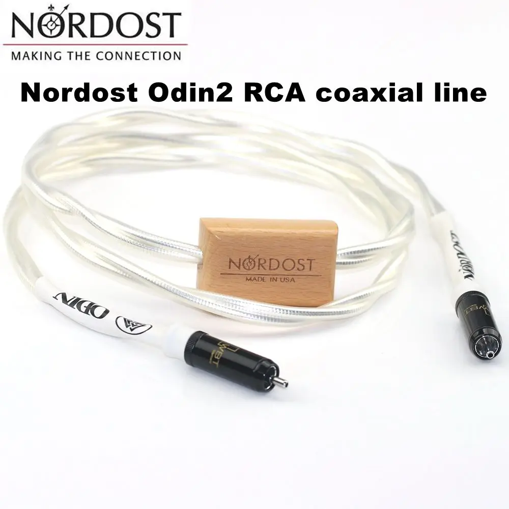 Nordost Odin2 Sterling Silver 75 omów cyfrowa linia koncentryczna Hifi klasy cyfrowy kabel audio RCA spdif subwoofer kabel audio