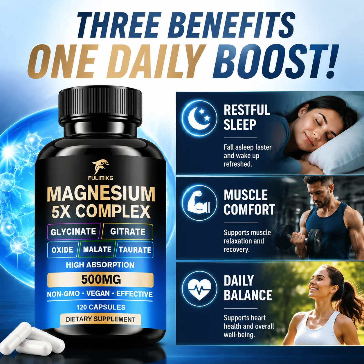Magnesium Complex Extra Streng - Health Wellness & Nutrition Center Llc recensie en prijs