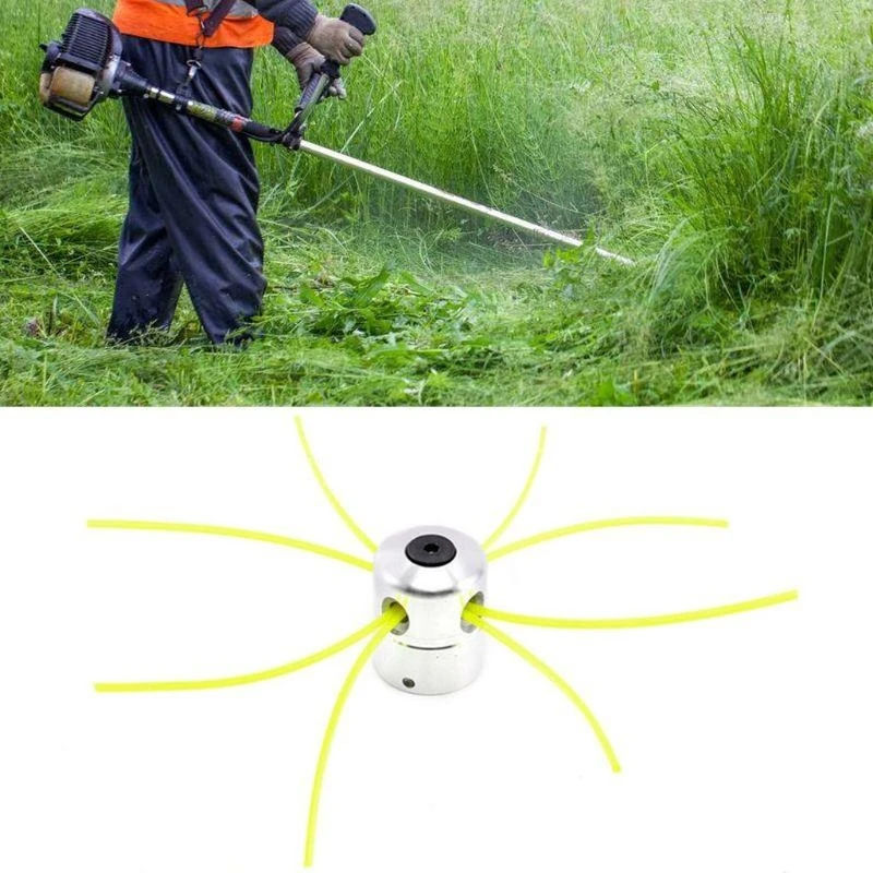 D84F Compact Pillar Line String Grass Brush Grass Trimmer for Head Aluminum Alloy