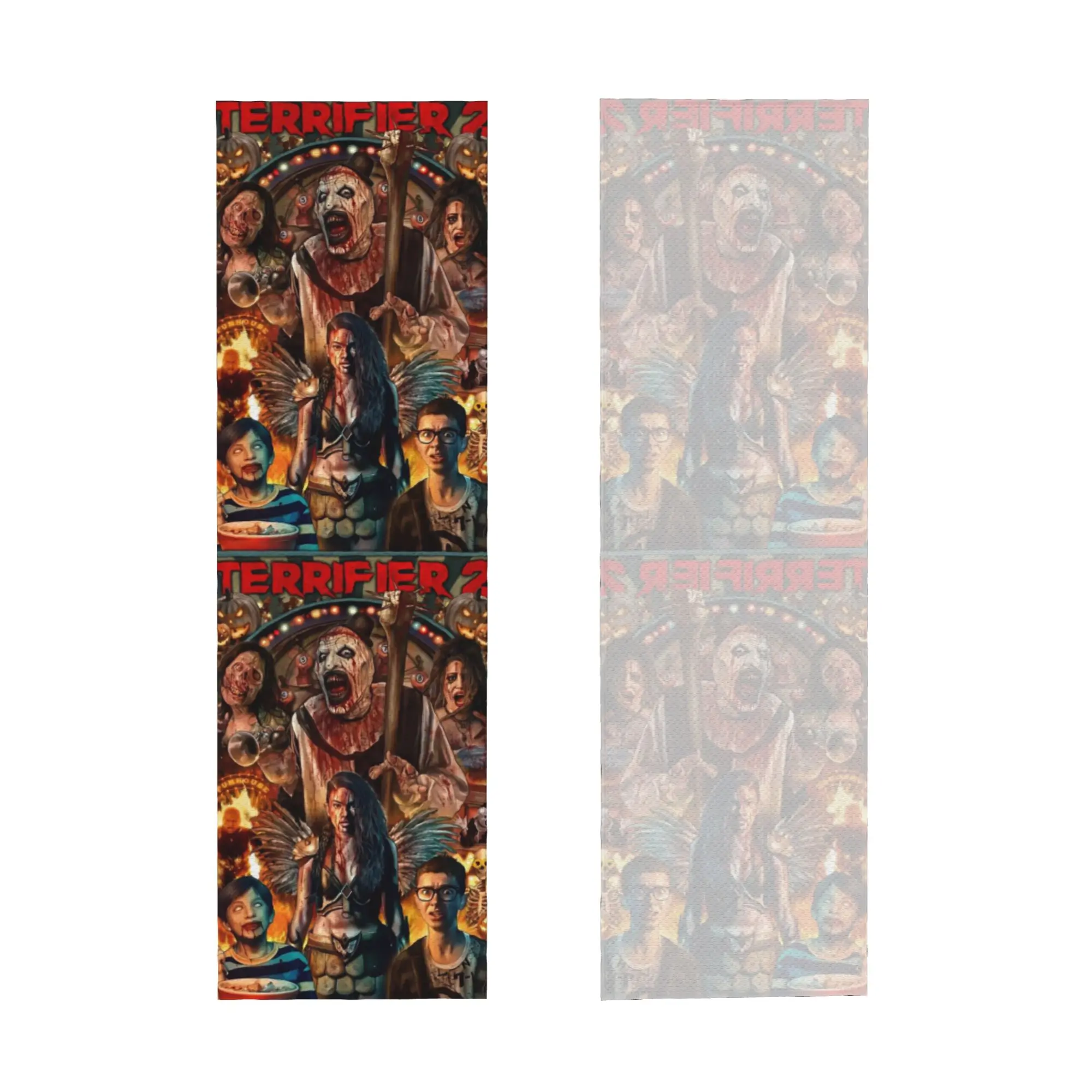 Terrifiers Halloween Horror Movie  Cold Exercise Towel Face Towel Quick Drying  Bath Breathable Cold Towel