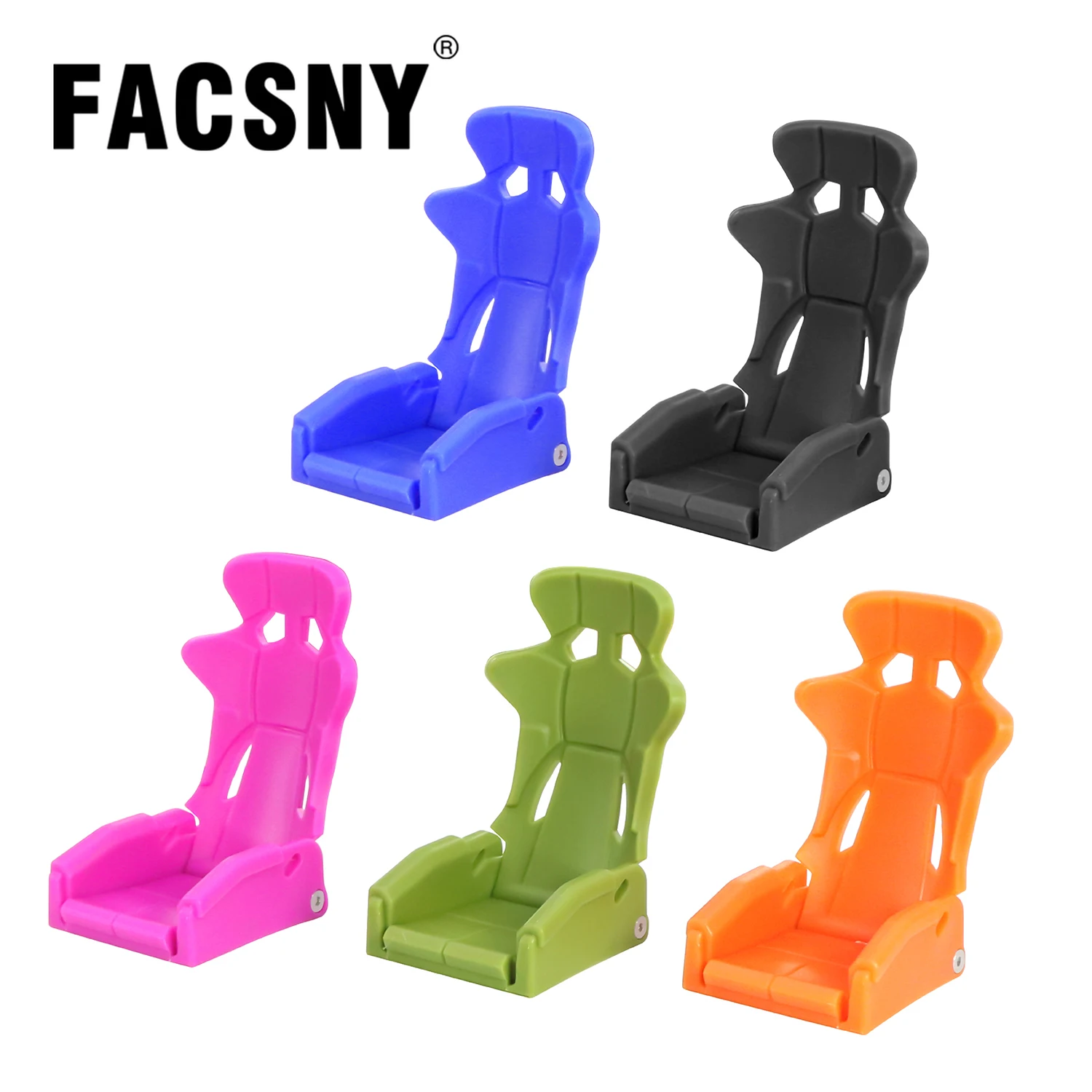 1/10 Simulation Rock Buggy Plastic Seat Driver Seat for RC Crawler Car Axial SCX10 90046 Wraith AX90018 AXI90074 RR10 TRX4 Parts