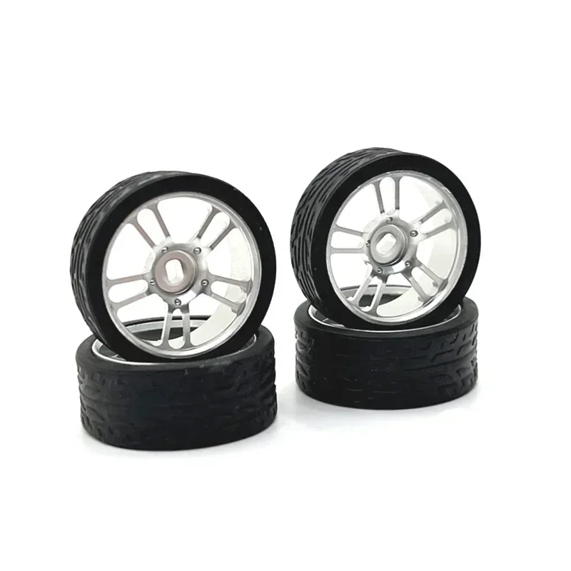 

Metal Upgrade, Two Wide And Two Narrow, 26.5mm Outer Diameter, Racing Wheel, For WLtoys Mosquito Car KYOSHO 1/28 RC Car Parts