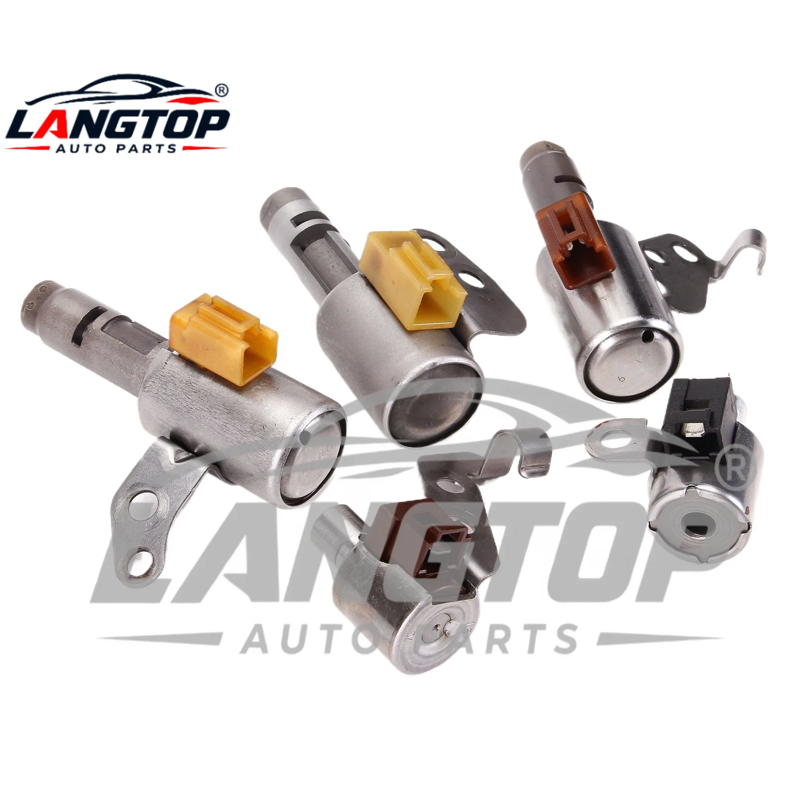 Renovate 5pcs U340E U341E U341F Transimission Solenoid Kit Fit for Toyota Corolla U340E U341E U341F CTV Tools Car Accessories