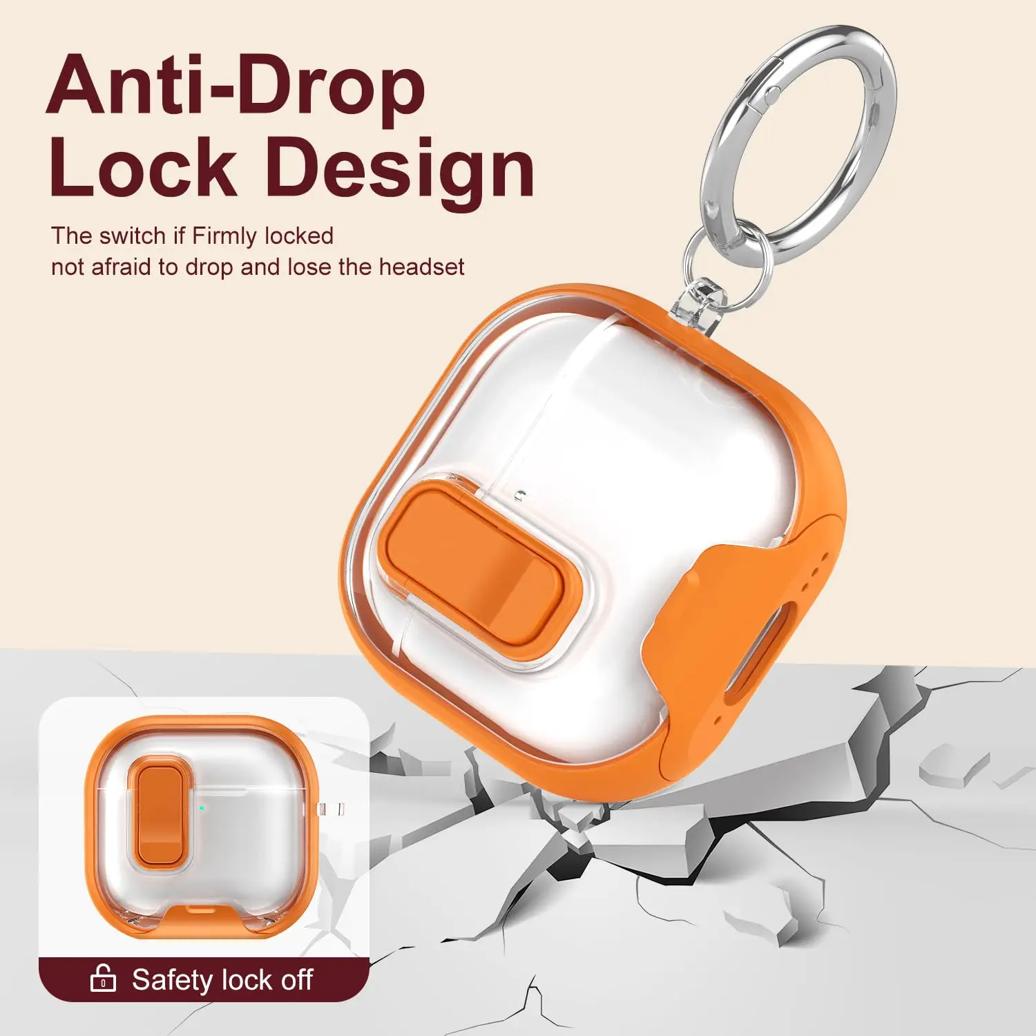 for AirPods Pro 3 Case 2025 with Phone Stand&Cleaner Kit Protective Cover for AirPods Pro 3 with Keychain for Airpods Pro 3 Case image 5