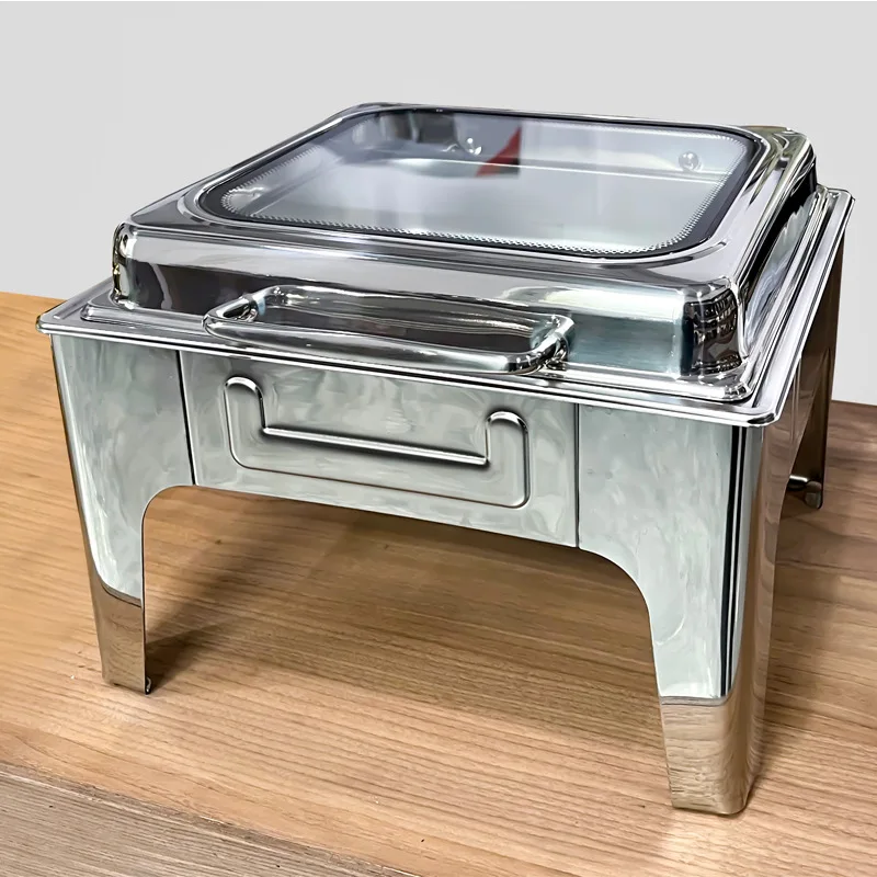 Stainless steel buffet stove, hotel electric heating and insulation, Buffet stove, food warmer chaffing dish