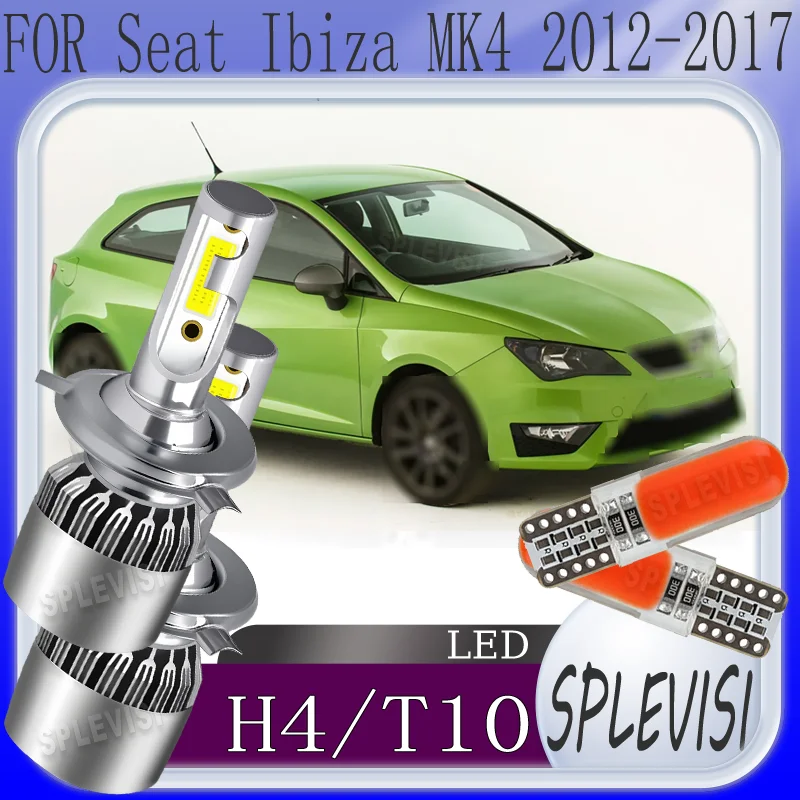 

Energy Efficient High Lumen Easy Installation Long Lifespan H4 LED headlight FOR Seat Ibiza MK4 2012 2013 2014 2015 2016 2017